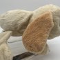 Goffa "My First Friend" PUPPY DOG Rattle Plush Baby Lovey Beige SCARCE