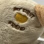Goffa "My First Friend" PUPPY DOG Rattle Plush Baby Lovey Beige SCARCE