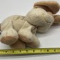 Goffa "My First Friend" PUPPY DOG Rattle Plush Baby Lovey Beige SCARCE