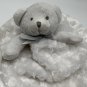 Blankets and Beyond Plush Security Baby Lovey White Teddy Bear Swirls 12'
