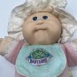 Hasbro Babyland Cabbage Patch Kid baby Doll Pink Bonnet Plush Toy