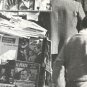 B&W Photo Rome ITALY Magazine Stand TOWN SQUARE 4âx 3â