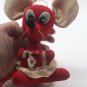 Jerry Elsner Sawdust Stuffed Red Mouse Jerry Elsner Made in Japan 1960s 5&acirc;��