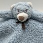 Beansprouts Blue Teddy Bear Security Blanket Lovey Fleece Satin 14&acirc;�� x 14&acirc;��