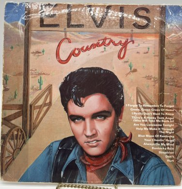 ELVIS PRESLEY LP COUNTRY 1984 RCA SPECIAL PRODUCTS DPL1-0647 1ST PRESS