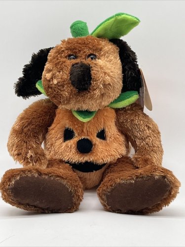 Kellytoy Halloween Pumpkin Dog Kellytoy Soft Plush Halloween 11&acirc;��