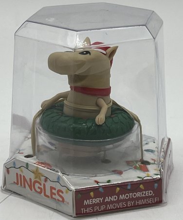 Hexbug Jingles the Dog Hexbug Wearing Santa Hat & Wreath NEW In Package
