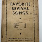 Favorite Revival Hymns Songs Stamps-Baxter Music & Printing 1937