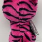 Coco Surprise Plush Luna Tiger Cat Hot Pink Green Eyes Has Tags