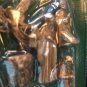 Christmas Collection MiniTree Decoration Gold/Glitter Nativity Mini Tree
