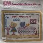 Columbia-Minerva Cross Stitch Picture Kit 12x9" "Don't Rush Me! New