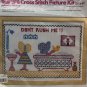 Columbia-Minerva Cross Stitch Picture Kit 12x9" "Don't Rush Me! New