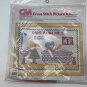 Columbia-Minerva Cross Stitch Picture Kit 12x9" "Don't Rush Me! New