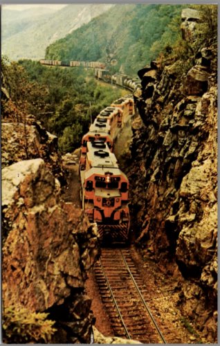 USPS Maine Central Railroad Train Vintage 1978 Posted Postcard