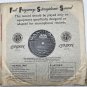 Demonstration Disc, LP Enesco Rumanian, Liszt Hungarian Rhapsodies Stereophonic