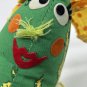 Amtoy Mrs. Fickle Pickle American Greetings Plush Toy Cucumber RARE 1983