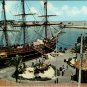 USPS MGMs Bounty Pirate Ship St Petersburg Florida 1950's VTG Unposted Postcard
