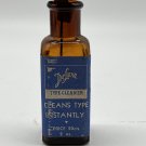 Deluxe Type Cleaner Roll & Type Cleaner 2 Oz Square Amber Glass Empty