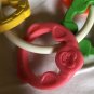 FISHER-PRICE ANIMAL RING, rattle and teether baby toy, #430
