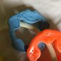 FISHER-PRICE ANIMAL RING, rattle and teether baby toy, #430
