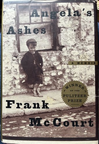 Angelas Ashes Frank McCourt Hardcover DJ Irish Autobiography Memoir