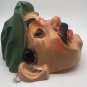 Plastic Mask Halloween 1960s Mustache Man West Germany