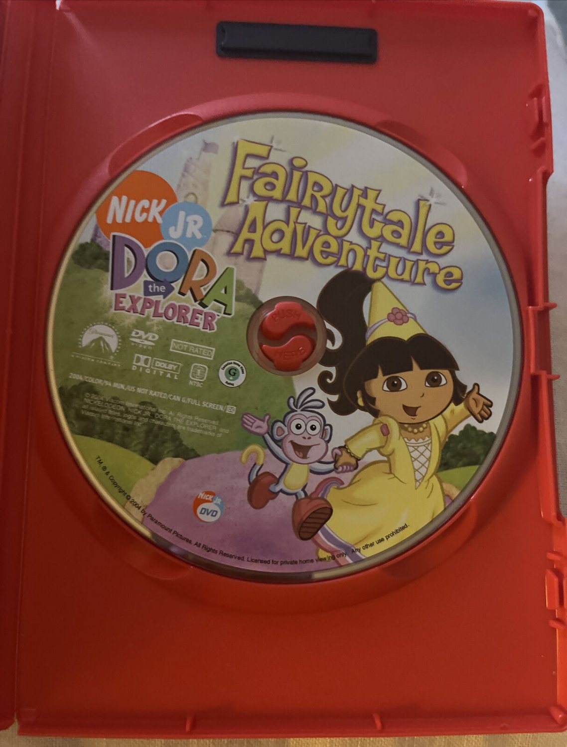 Dora the Explorer Dora Fairytale Adventure DVD 2004 Special Features