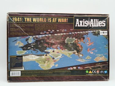 UNPUNCHED Axis & Allies 1941 Board Game Wizards of The Coast Avalon Hill WW2
