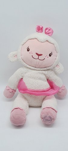 Disney Store Doc McStuffins Lambie Lamb Tutu 15" Plush Stuffed Animal Toy Doll