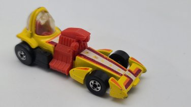 Loose Hot Wheels Yellow Bubble Gunner w/Blackwalls
