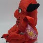 NWT Kellytoy Red Devil Stuffed Plush With Huge Slap Hands Valentine