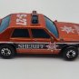 Matchbox 1983-1987 Ford Crown Victoria Vic LTD Police Copper S-27 1:69 Scale