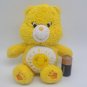 ULTRA RARE Care Bears Funshine Bear Plush 6" Yellow Sun 2016 * CLEAN *