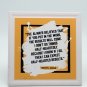 Unique 7x7 Tile w/  Michael Jordan Inspirational Quote