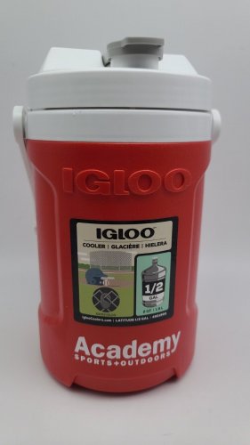Igloo Academy Sports Outdoors 1/2 Gallon Cooler in Majestic Red