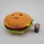 BMI Merchandise Cheeseburger Burger Sandwich Stuffed Plush KAWAII PLUMFP HAPPY