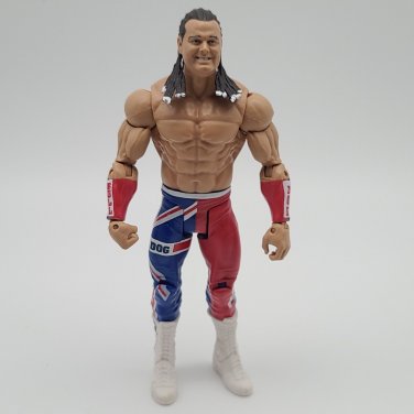 BRITISH BULLDOG FIGURE WWE MATTEL BASIC SERIES 1992 SUMMERSLAM WRESTLING RARE