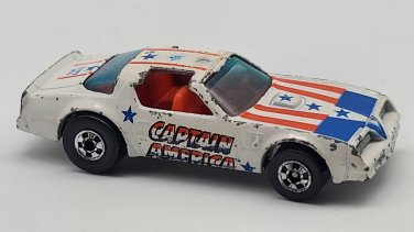 1979 HOT WHEELS BLACKWALL THE HEROES CAPTAIN AMERICA HOT BIRD PONTIAC TRANS AM