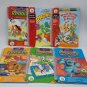 2001 Leapfrog LeapPad Learning Game System Purple Pink w/16 Carts/6 Books TESTED