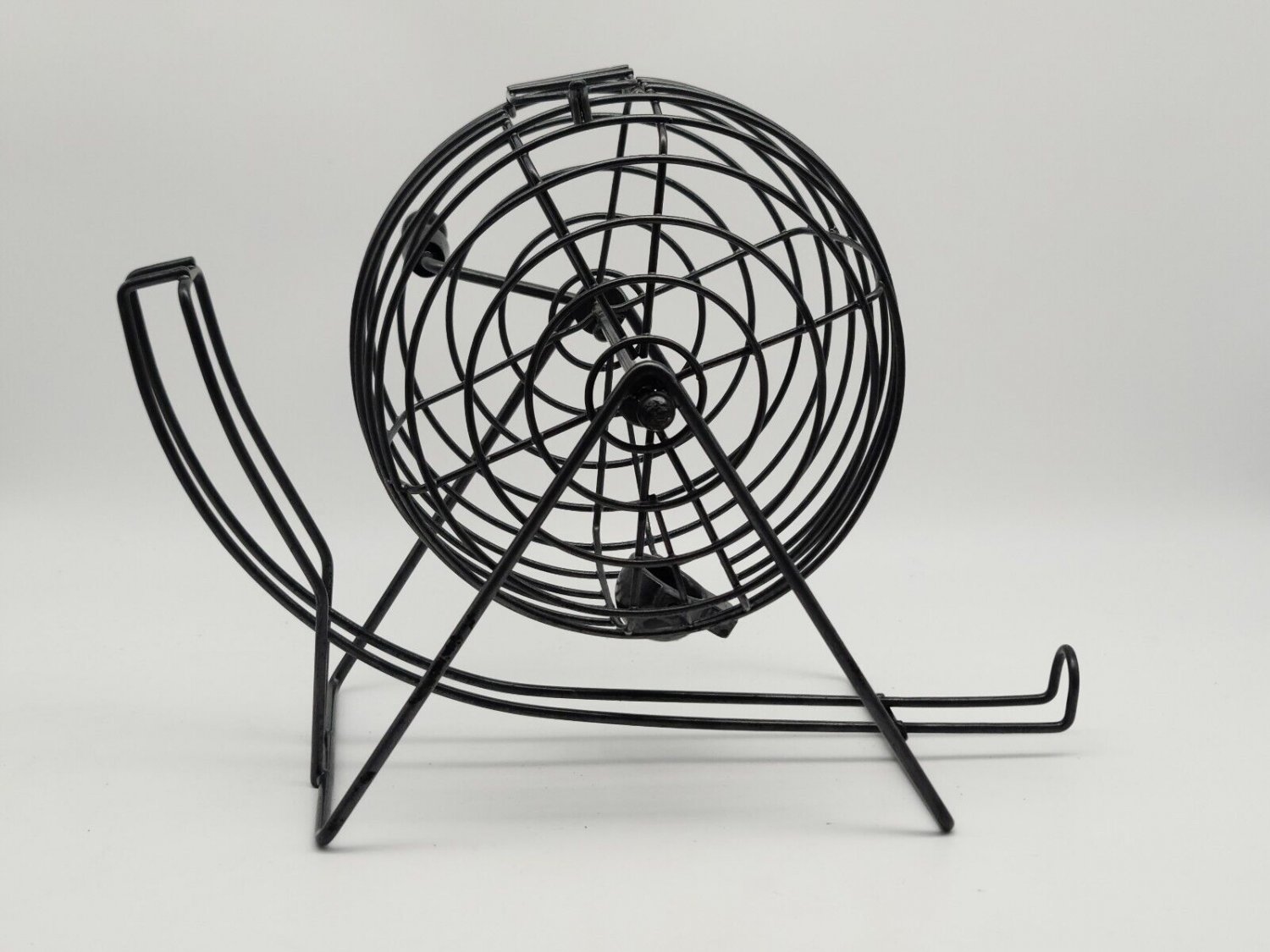 Bingo Spinning Wheel with Wooden Ball Case *AS-PICTURED*