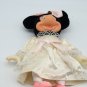 Vintage Applause Minnie Mouse Formal Gown w/ Plastic Face *RARE*