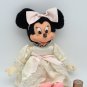 Vintage Applause Minnie Mouse Formal Gown w/ Plastic Face *RARE*