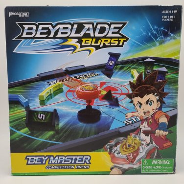 Beyblade Arena Burst BeyMaster Competition Tilting Game Board Pressman COMPLETE