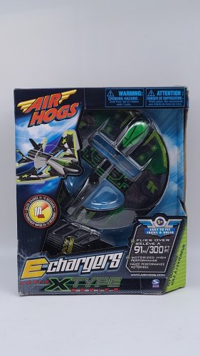 Air Hogs E-Chargers XType Series Flies over 300 Feet/91 Meters Quick Charge OPEN
