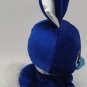 Gund P.lushes Pets Bunny Zuri Karrats Navy Cobalt Blue Rabbit Plush Stuffed