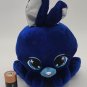 Gund P.lushes Pets Bunny Zuri Karrats Navy Cobalt Blue Rabbit Plush Stuffed