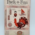 Vintage Pack-O-Fun Craft Magazine November 1967