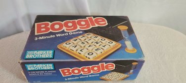 Boggle 1976 Parker Brothers 3 Minute Word Game *COMPLETE*