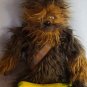 Vintage Star Wars Chewbacca Chewy Plush  Full Body w/ Backpack 24" *CLEAN*