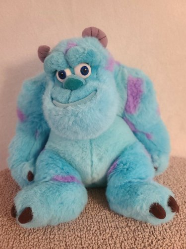Disney Store Pixar 12" Sully James P. Sullivan Monster Inc Plush *CLEAN*